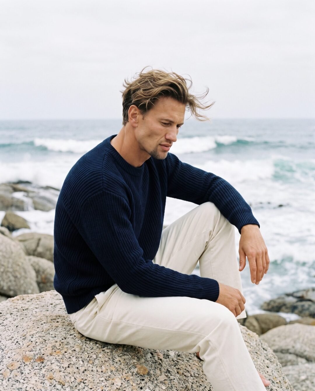 Liam Pretorius on the Cape Town coastline